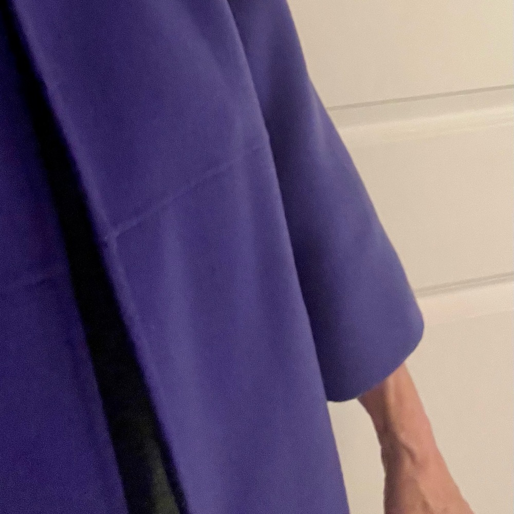 Eileen Fisher Rich Purple Fabric - Picture 5 of 5